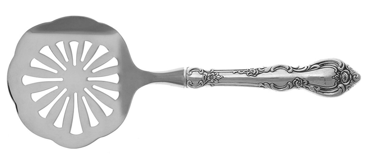 Spanish Provincial (Sterling, 1967) Tomato/Cranberry Server with Stainless Blade HC by Towle Silver-1