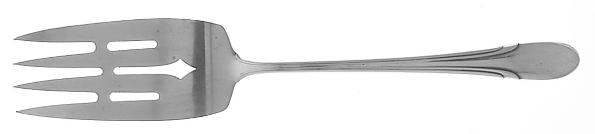 Symphony (Sterling, 1931, No Monograms) Medium Solid Cold Meat Serving Fork by Towle Silver-1