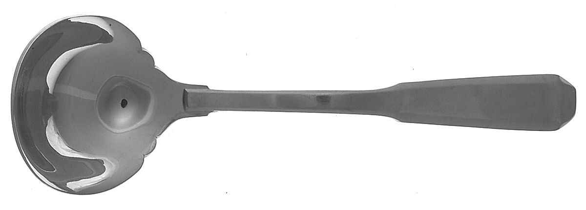 Wickford (Stainless, Cutlery) Solid Gravy Ladle by Towle Silver-1
