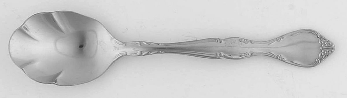 Winter Rose (Stainless) Sugar Shell Spoon by Towle Silver-1