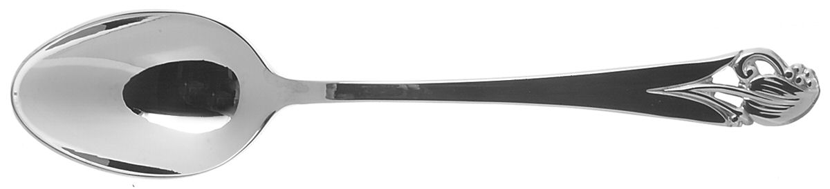 Woodlily (Stainless-Germany-Glossy) Place/Oval Soup Spoon by Towle Silver-1