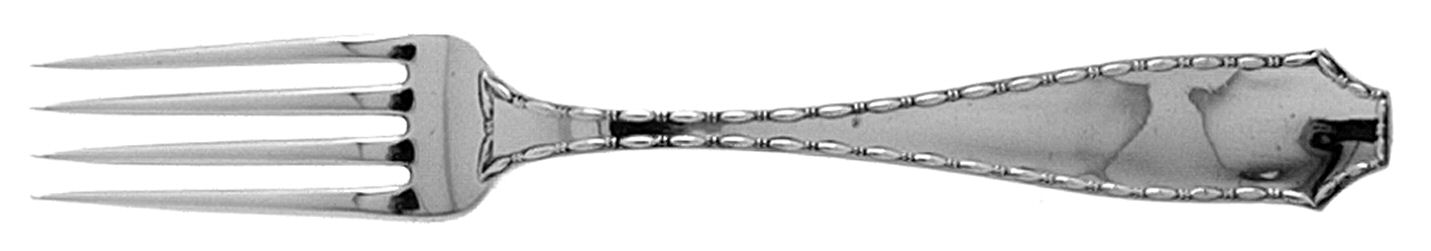 Marquise Gold (Sterling, Gold Vermeil, 1902) Fork by Tiffany & CO SILVER-1