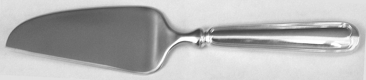 Fiddle Thread (Sterling) Cheese Knife with Stainless Blade by Towle Silver-1