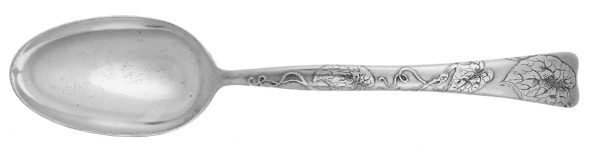 Lap-Over-Edge (Acid Etched) Teaspoon by Tiffany & CO SILVER-1