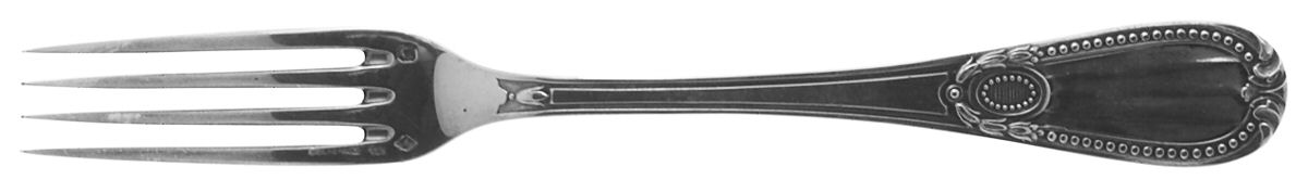 Perles (Sterling) Fork by Tetard Freres (France)-1