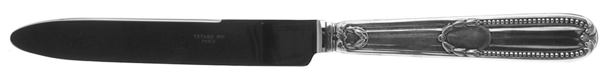 Perles (Sterling) New French Hollow Knife by Tetard Freres (France)-1