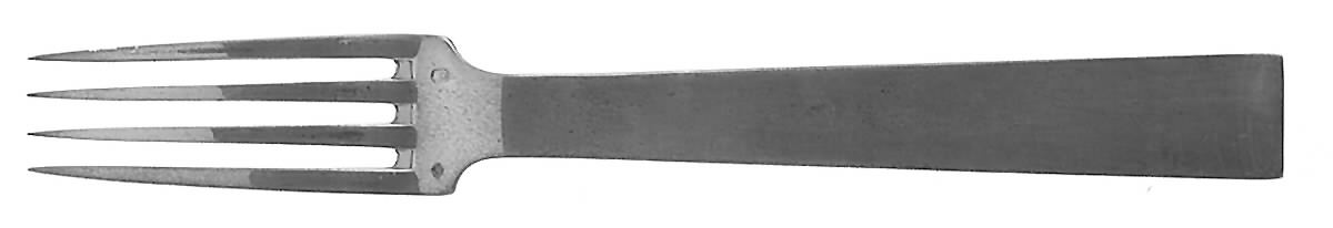 Trocadero (Sterling) Dessert Fork by Tetard Freres (France)-1
