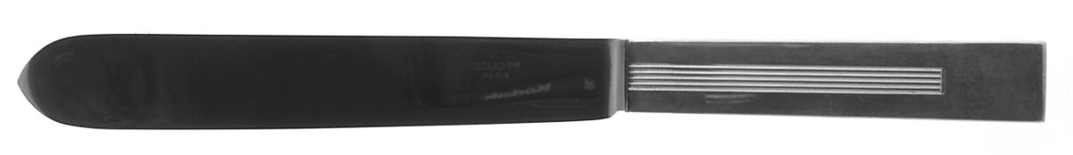 Trocadero (Sterling) Modern Hollow Knife by Tetard Freres (France)-1