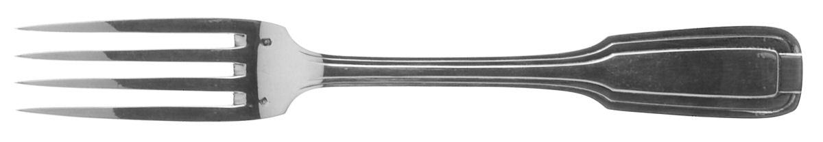 Pavanne (Sterling) Dessert Fork by Tetard Freres (France)-1