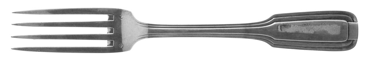 Pavanne (Sterling) European Fork by Tetard Freres (France)-1