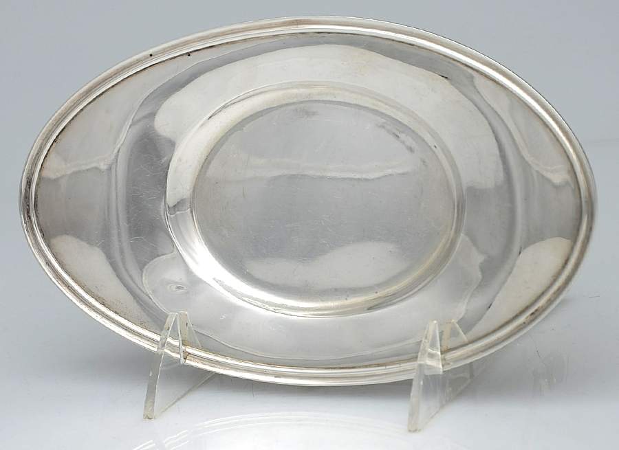 Lafayette-Plain (Sterling, 1905, Hollowware) Underplate for Sterling Gravy Boat by Towle Silver-1