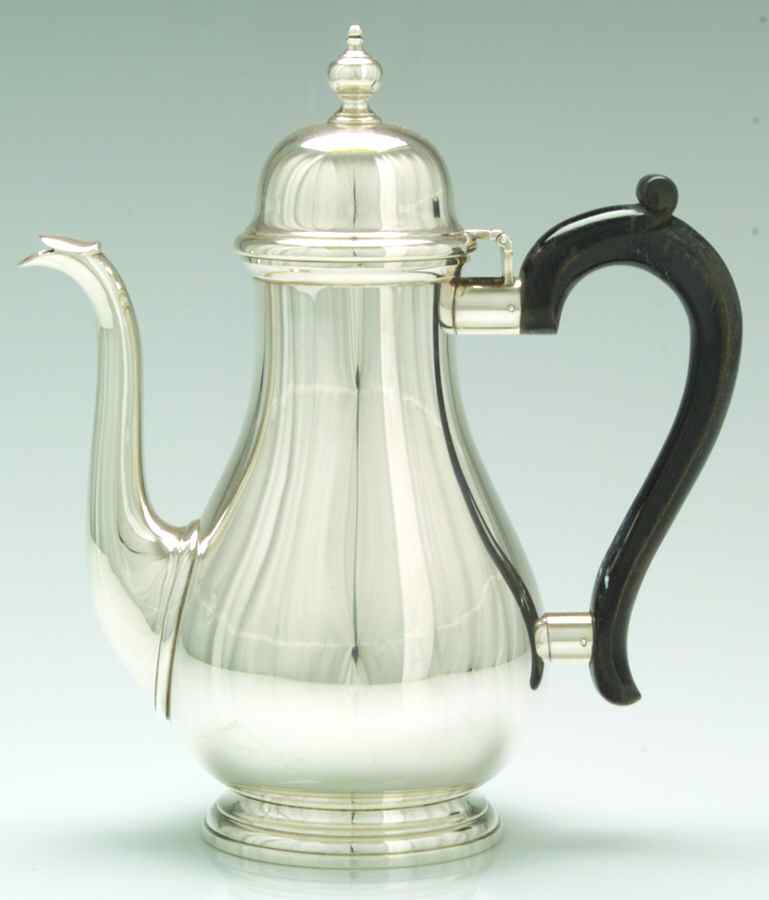 Queen Anne (Sterling, 1870, Hollowware) Coffee Pot by Tiffany & CO SILVER-1