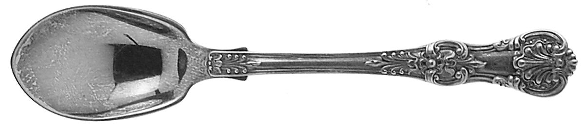 English King (Sterling, 1885, Monograms) Ice Cream Spoon Individual by Tiffany & CO SILVER-1