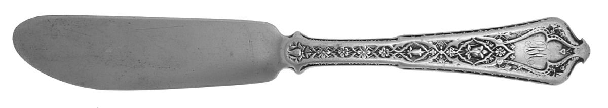 Persian (Sterling, 1872) Flat Handle Master Butter Knife by Tiffany & CO SILVER-1