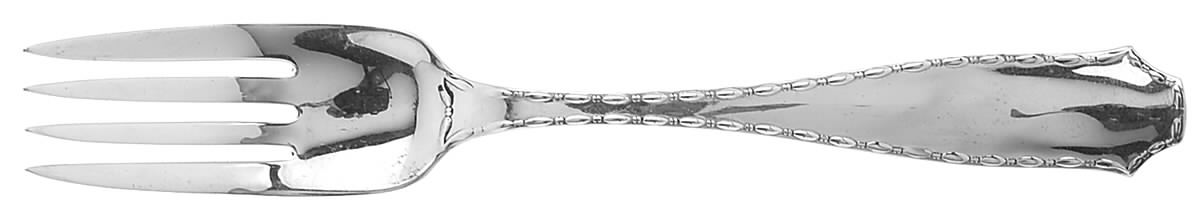 Marquise (Sterling, 1902, Monograms) Pastry Fork by Tiffany & CO SILVER-1