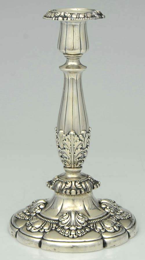 English King (9579, Sterling, Hollowware) 10" Weighted Candlestick by Tiffany & CO SILVER-1
