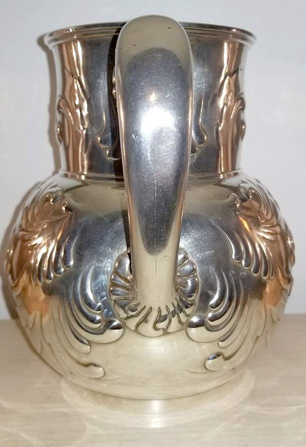 Wave Edge (Sterling, 1884, Waves, Hollowware) Sterling Water Pitcher by Tiffany & CO SILVER-1