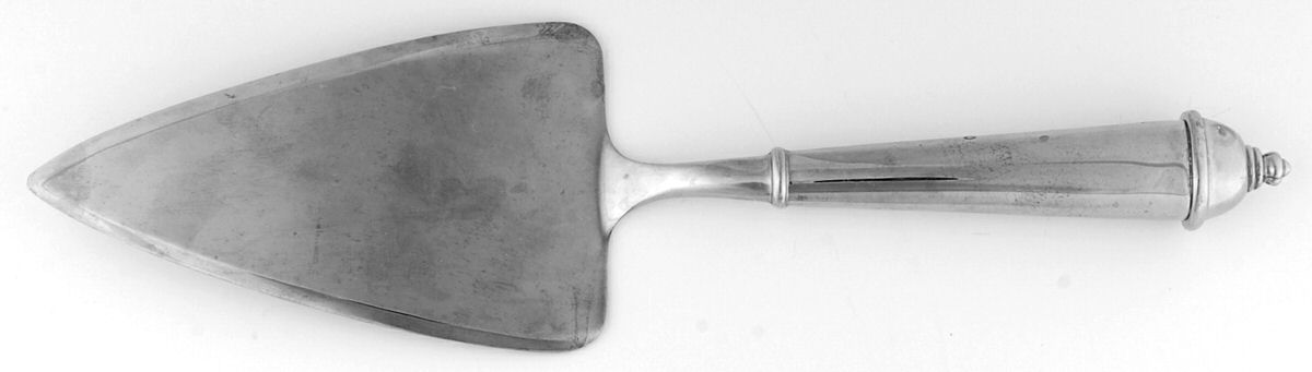 Copenhagen (Silverplate, 2000, Frosted Handle) Solid Pie Server by Towle Silver-1