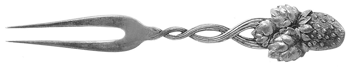 Strawberry (Sterling, Pierced) Strawberry Fork by Tiffany & CO SILVER-1