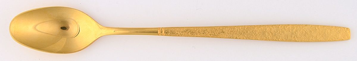 Firense-Gold (Gold Electroplate) Iced Tea Spoon by Towle Silver-1