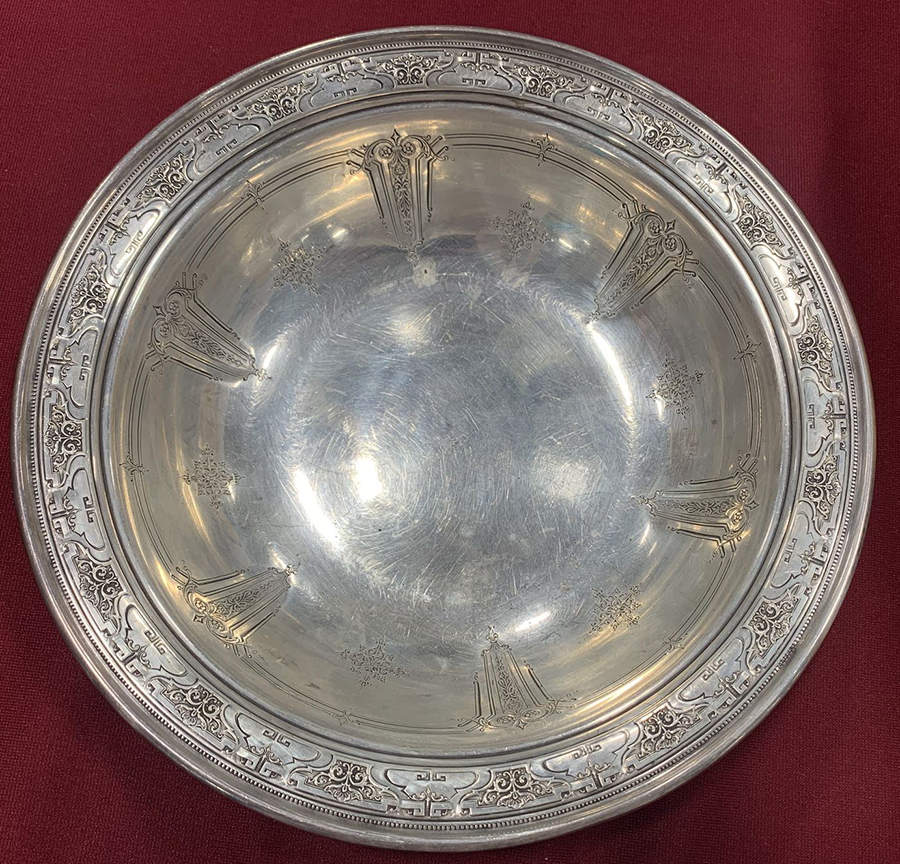 Seville (Sterling, 1926, Hollowware) 9" Round Vegetable Bowl by Towle Silver-1