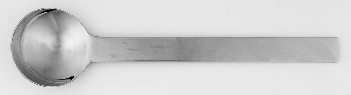 Modern Art (Stainless) Place/Oval Soup Spoon by Tsubame Shinko-1
