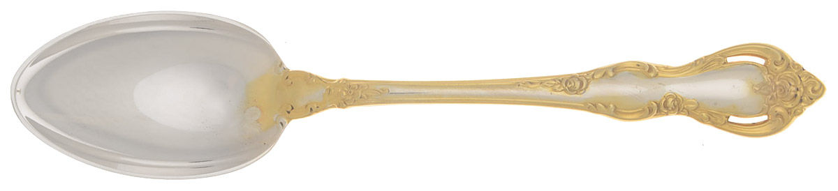 Spanish Provincial Gold (Sterling, 1967) Teaspoon by Towle Silver-1