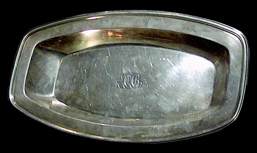 290 (Sterling, Hollowware) Sterling Bread Tray by Tiffany & CO SILVER-1
