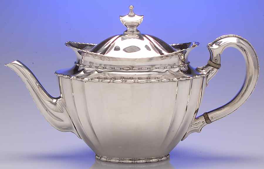 Marquise (Sterling, Hollowware) Teapot by Tiffany & CO SILVER-1