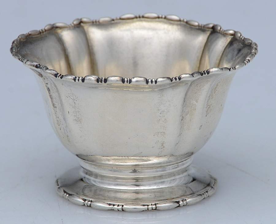 Marquise (Sterling, Hollowware) Master Open Salt by Tiffany & CO SILVER-1