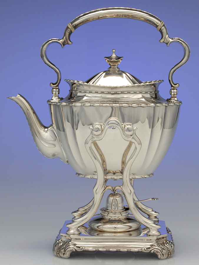 Marquise (Sterling, Hollowware) Kettle, Stand & Burner by Tiffany & CO SILVER-1