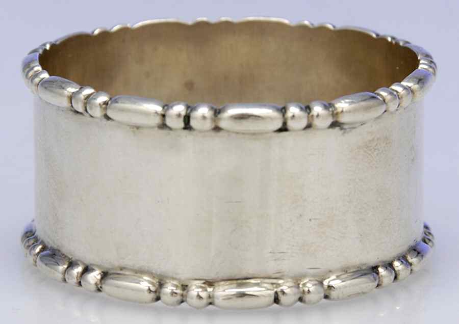 Marquise (Sterling, Hollowware) Napkin Ring by Tiffany & CO SILVER-1
