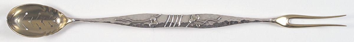 Lap-Over-Edge (Applied) Sucket Combination Fork/Spoon by Tiffany & CO SILVER-1