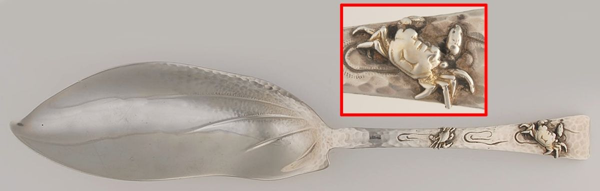 Lap-Over-Edge (Applied) Large Solid Fish Serving Knife by Tiffany & CO SILVER-1