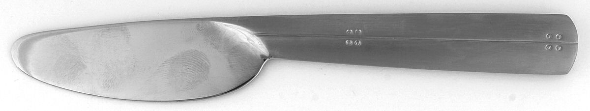 Streamerica (Stainless) Flat Handle Master Butter Knife by Tiffany & CO SILVER-1