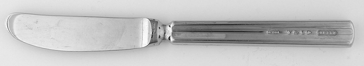 1837 Collection (Stainless) Hollow Handle Master Butter Knife by Tiffany & CO SILVER-1