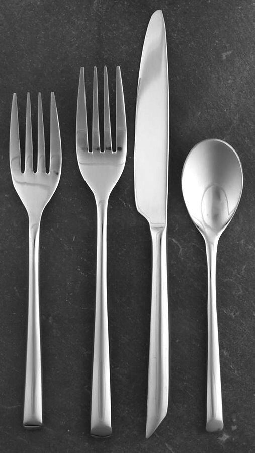 Wave (Stainless) 32  Piece Estate Set by Towle Silver-1