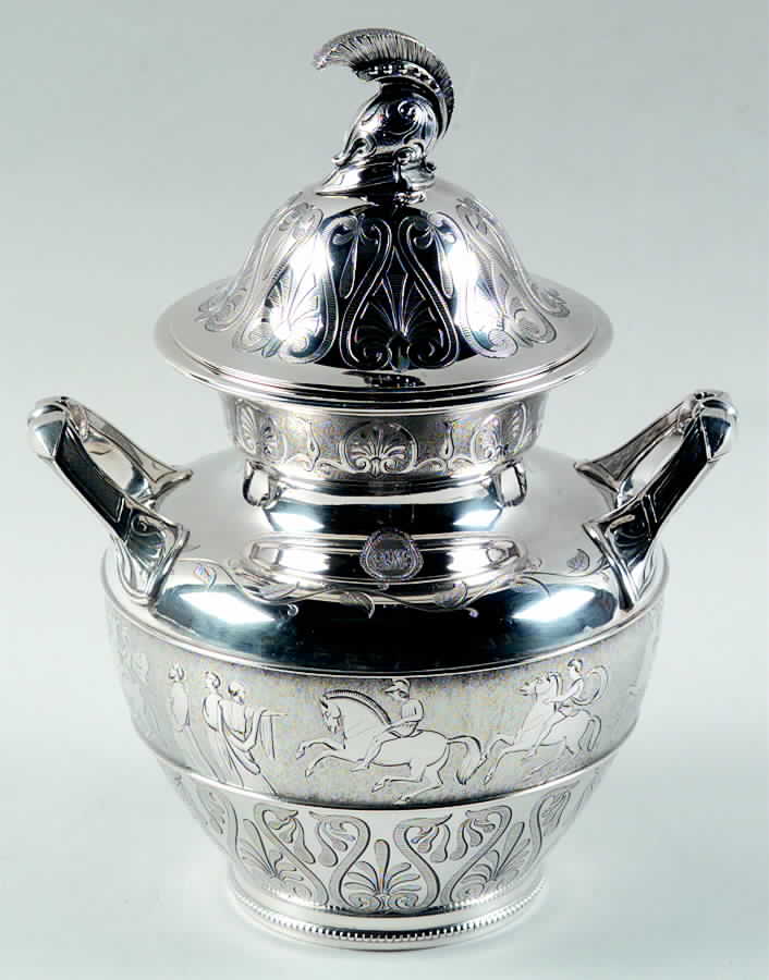 774 (Sterling, Hollowware) Sugar Bowl & Lid by Tiffany & CO SILVER-1