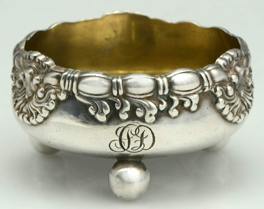 English King (5011, Sterling, Hollowware) Individual Open Salt by Tiffany & CO SILVER-1
