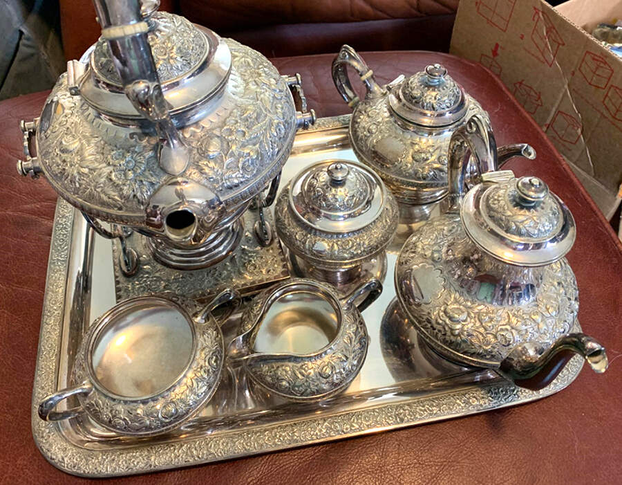 2918 (Silverplate, Hollowware) Silverplate Coffee Pot by Tiffany & CO SILVER-1
