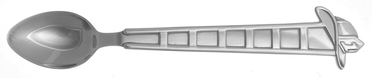 Fire Station (Sterling) Infant Feeding Spoon by Tiffany & CO SILVER-1