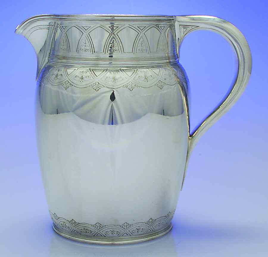18184D (Sterling, Hollowware) Sterling Water Pitcher by Tiffany & CO SILVER-1