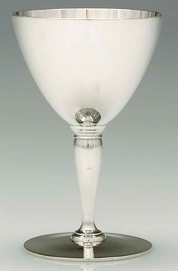 18885 (Sterling, Hollowware) Sterling Wine Goblet by Tiffany & CO SILVER-1