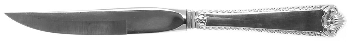 Lamerie (Sterling, 1974-2009) Hollow Handle Bevel Blade Steak Knife by Tuttle-1