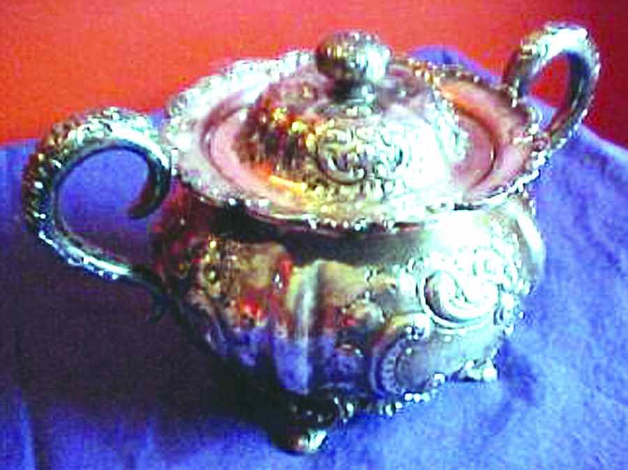 507 (Sterling, Hollowware) Sugar Bowl & Lid by Theodore B Starr-1