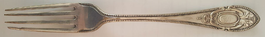 TIS51 (Silverplate) Fork by Tiffany & CO SILVER-1