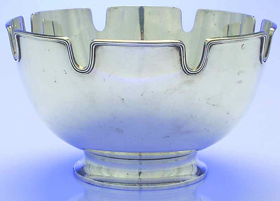 23881 (Sterling, Hollowware) 9" Monteith Bowl by Tiffany & CO SILVER-1