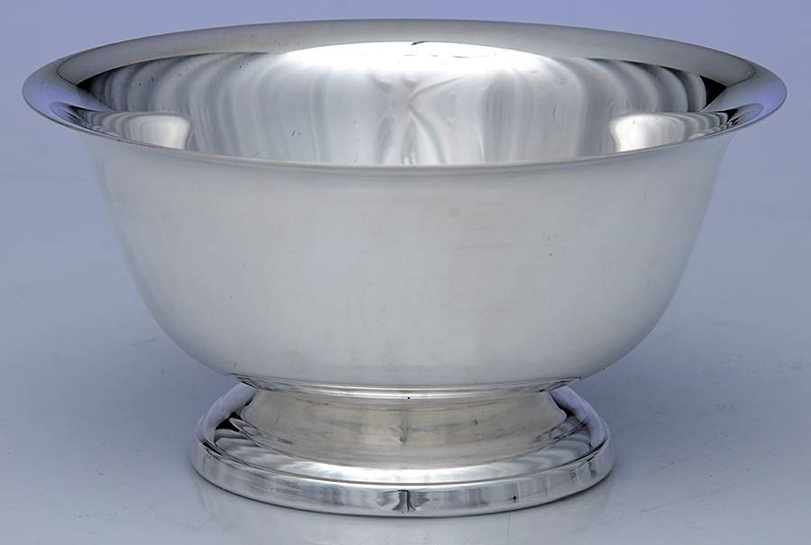 Paul Revere Bowls (Silverplate, Hollowware) 6" Paul Revere Bowl by Towle Silver-1