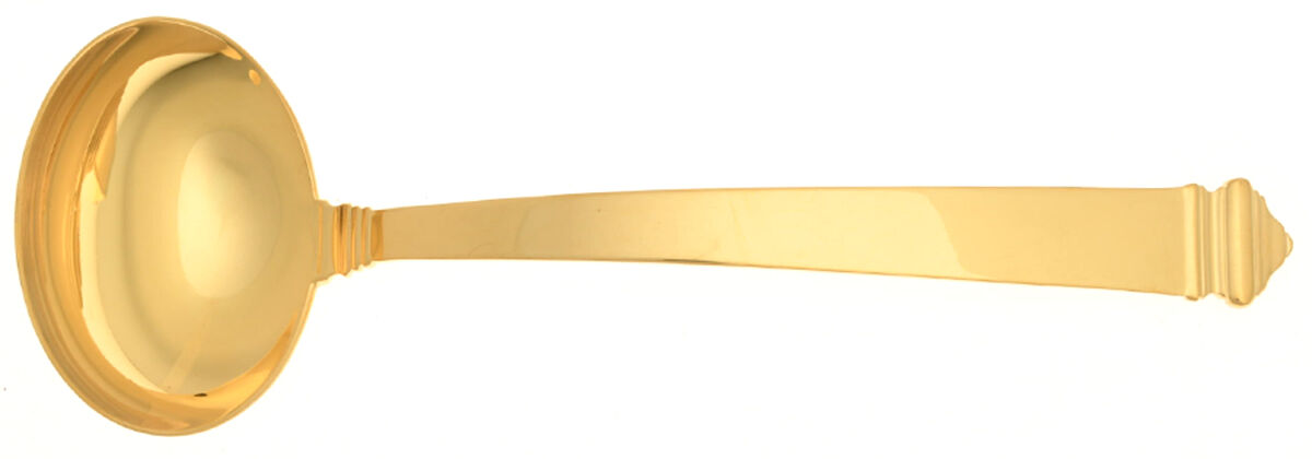 Hampton Gold (Strl, 1934, Gold Vermeil) Solid Gravy Ladle by Tiffany & CO SILVER-1