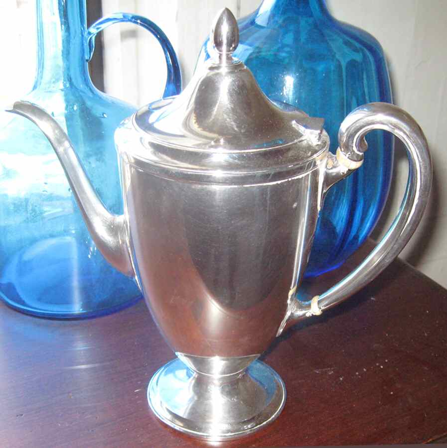 388 (Silverplate, Hollowware) Silverplate Coffee Pot by Tiffany & CO SILVER-1